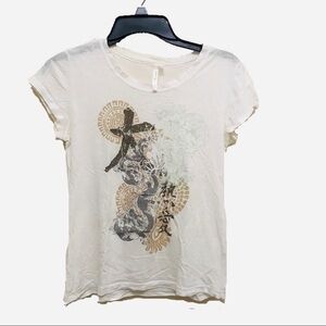 Parang White Asian Graphic Lightweight T-Shirt